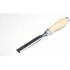 Плоская стамеска Narex с деревянной светлой ручкой 20 мм 810120