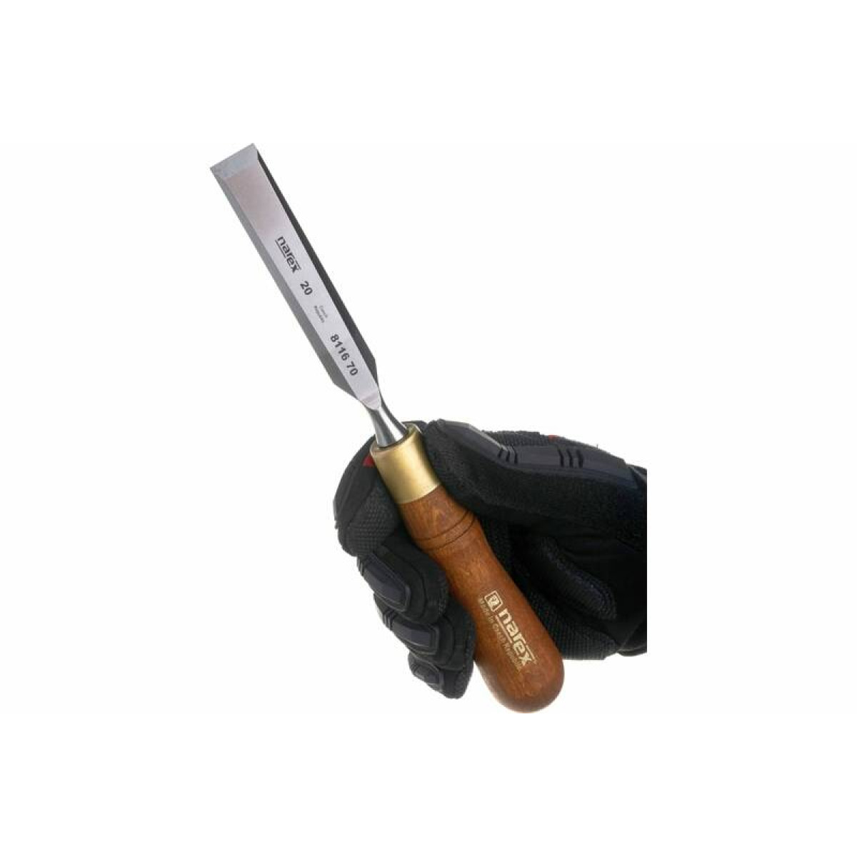 Плоская стамеска с ручкой NAREX WOOD LINE PLUS 20 мм 811670 3