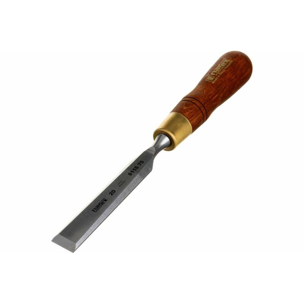 Плоская стамеска с ручкой NAREX WOOD LINE PLUS 20 мм 811670 4