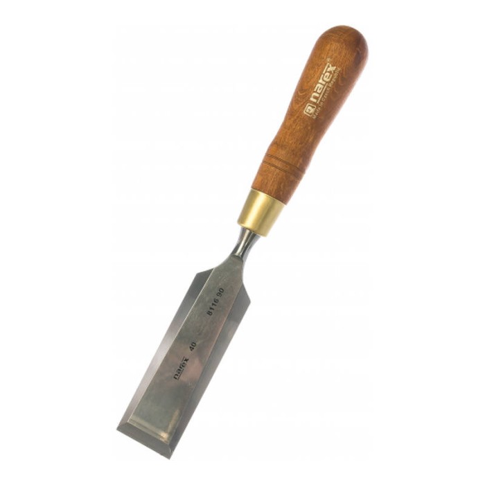 Плоская стамеска с ручкой NAREX WOOD LINE PLUS 40 мм 811690