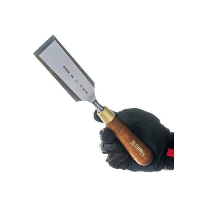 Плоская стамеска с ручкой NAREX WOOD LINE PLUS 50 мм 811699