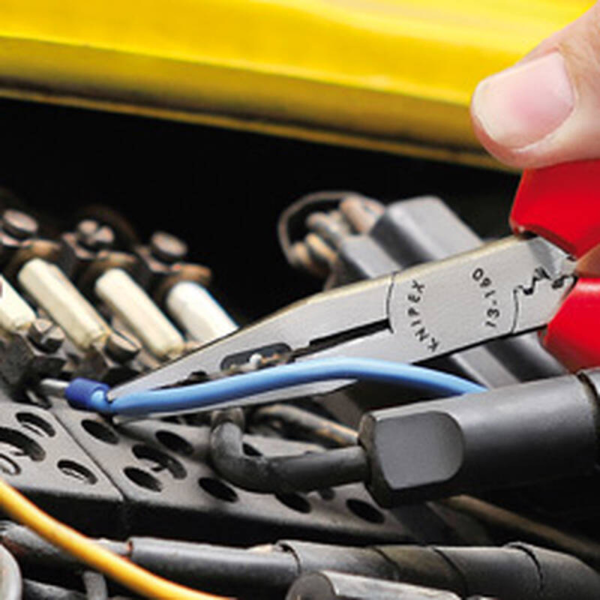 Плоскогубцы KNIPEX электрика для монтажа проводов KN-1302160 6