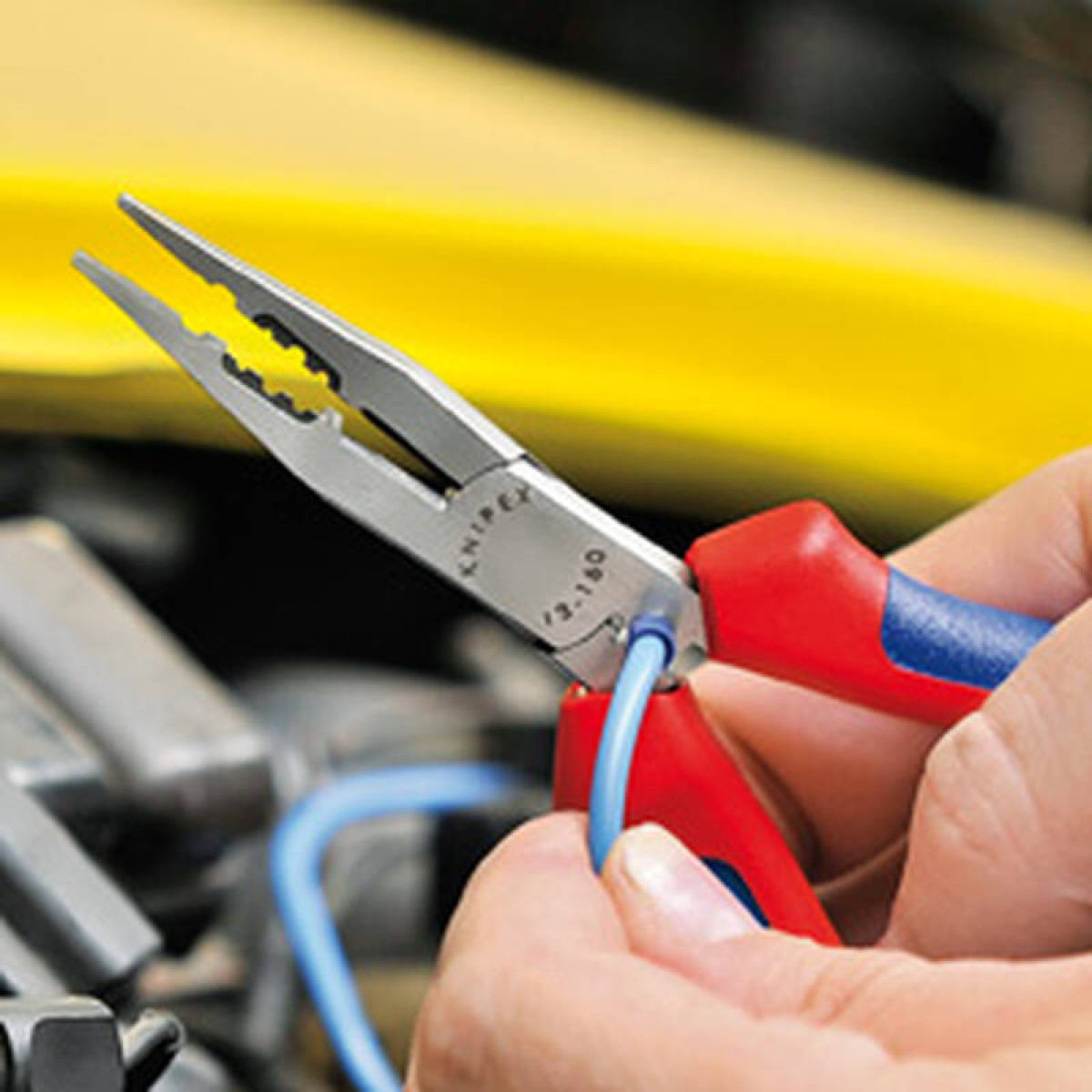 Плоскогубцы KNIPEX электрика для монтажа проводов KN-1302160 2