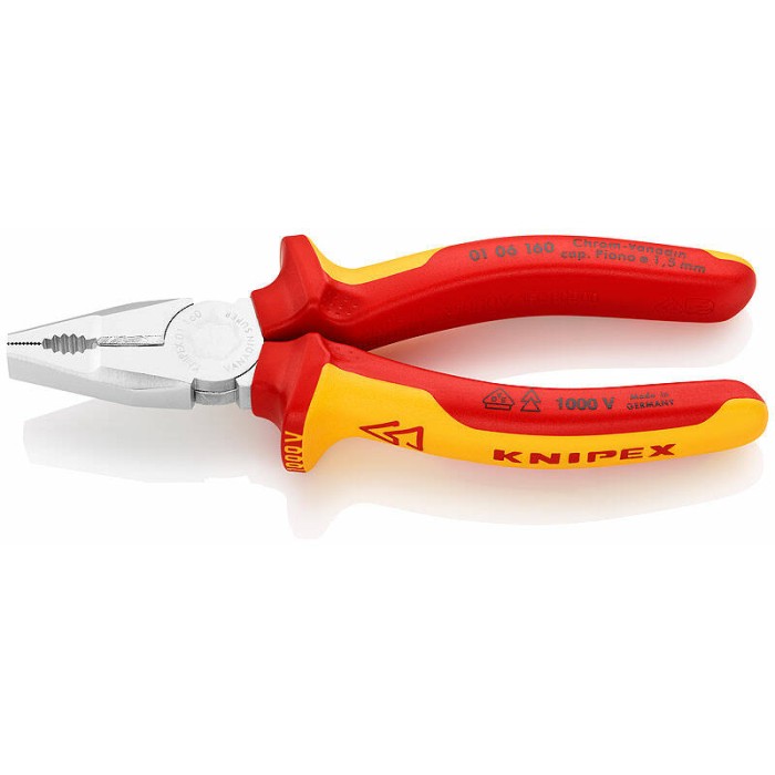 Плоскогубцы KNIPEX VDE для тяжелых нагрузок