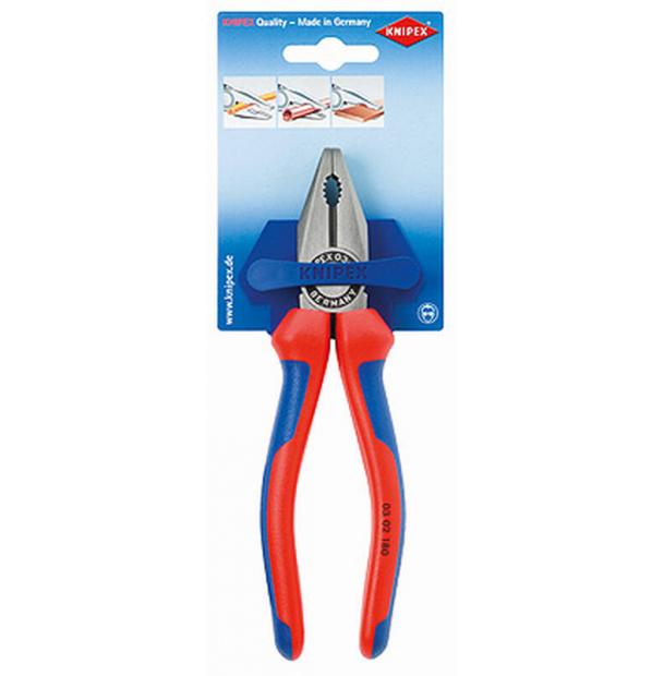 Плоскогубцы комбинированные KNIPEX KN-0302180SB