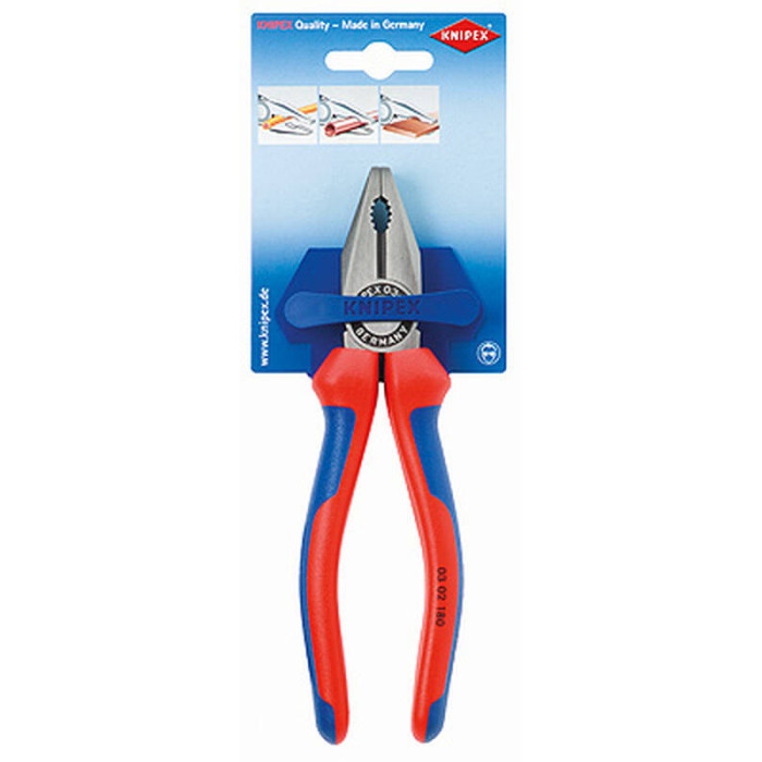 Плоскогубцы комбинированные KNIPEX KN-0302180SB
