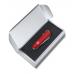 Подарочная коробка VICTORINOX для ножей 84-91 мм толщиной до 6 уровней, картонная, серебристая 4.0289.2