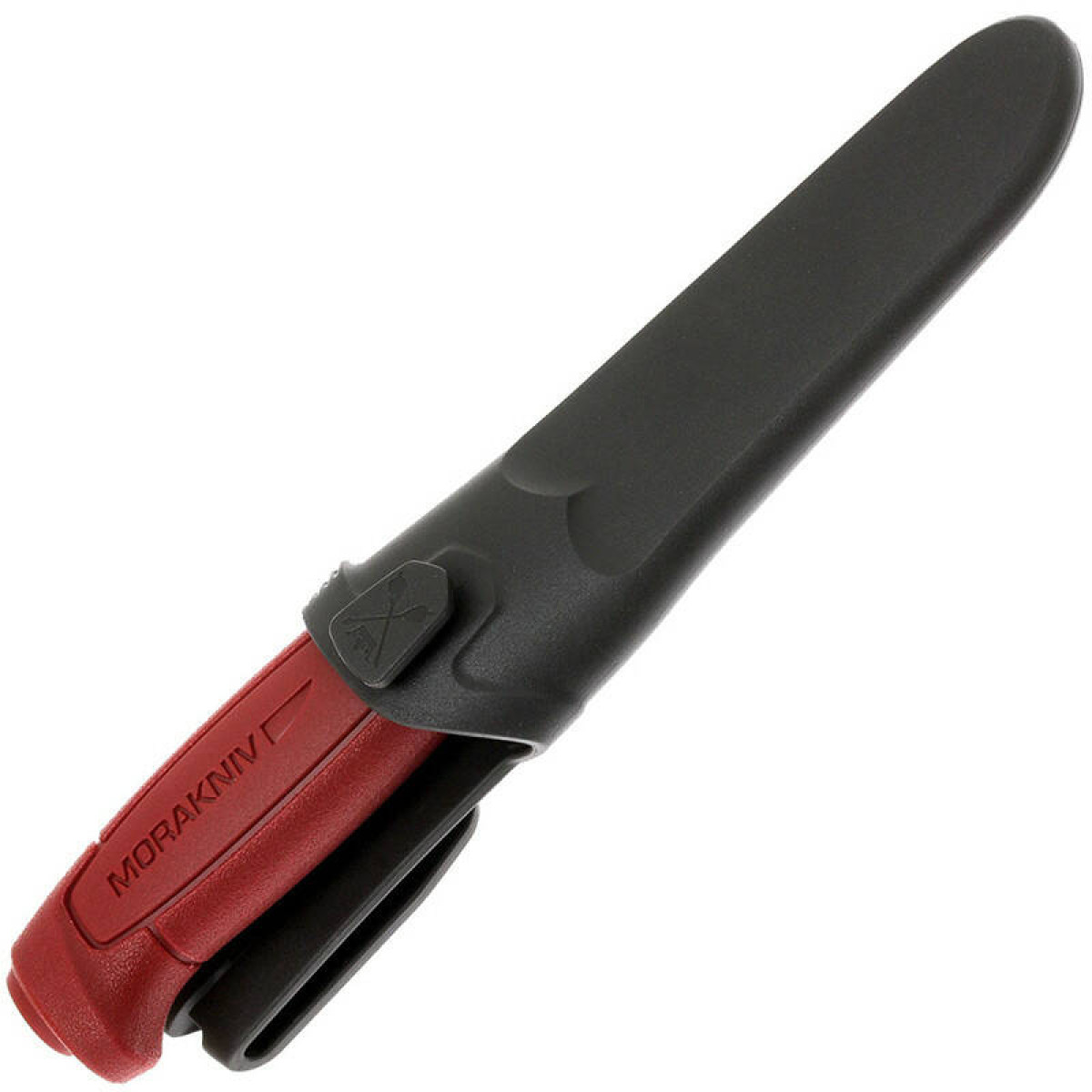 Нож туристический Mora Basic 511 Carbon Steel в деревянной коробке 12147-knifebox, углеродистая сталь, с ножнами, подарочный набор 3