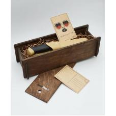 Подарочный набор нож Morakniv в деревянной коробке 13166-knifebox