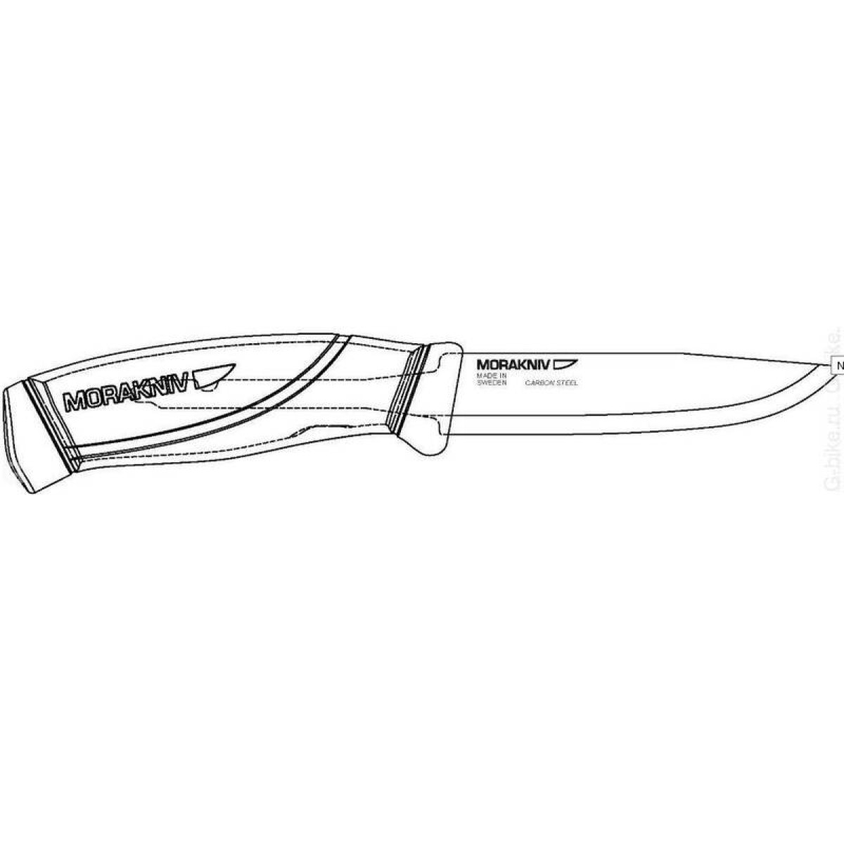 Подарочный набор нож Morakniv в деревянной коробке 13166-knifebox 5
