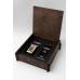 Подарочный набор оригинальная зажигалка Zippo 49667 с топливом 125 мл + кремнии в деревянной коробке 49667-50r-box