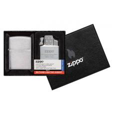Подарочный набор: зажигалка и газовый вставной блок Zippo 200-082950