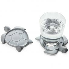Подставка под стаканы Save Turtle серый Qualy QL10350-GY