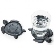 Подставка под стаканы Save Turtle темно-серый Qualy QL10350-DK-GY