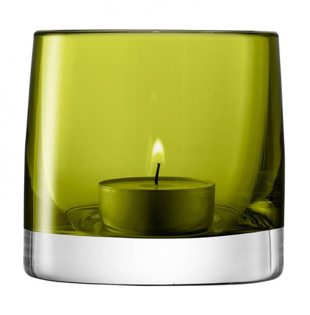 Подсвечник для чайной свечи LSA International Light Colour 85 см зелёный G368-08-387