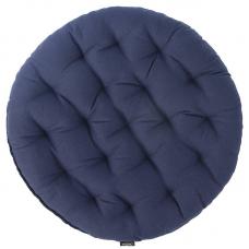 Подушка на стул Tkano круглая темно-синяя Essential 40 TK22-CP0016
