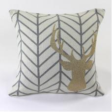 Подушка с рисунком EnjoyMe Golden Deer, 45х45 см