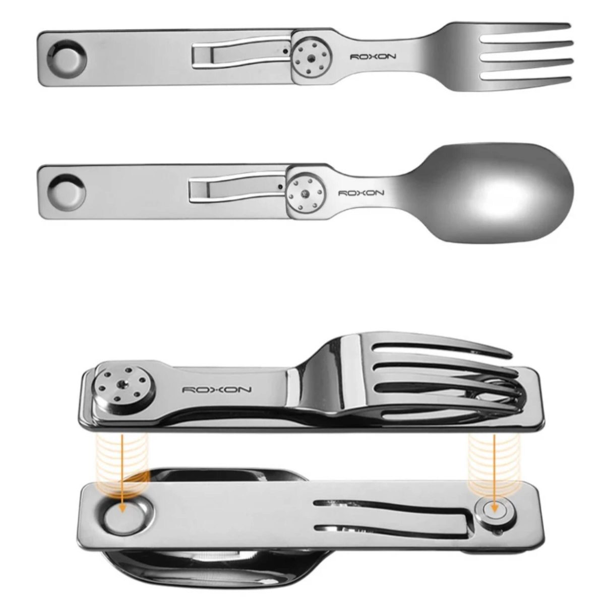 Походные столовые приборы Roxon C2 5