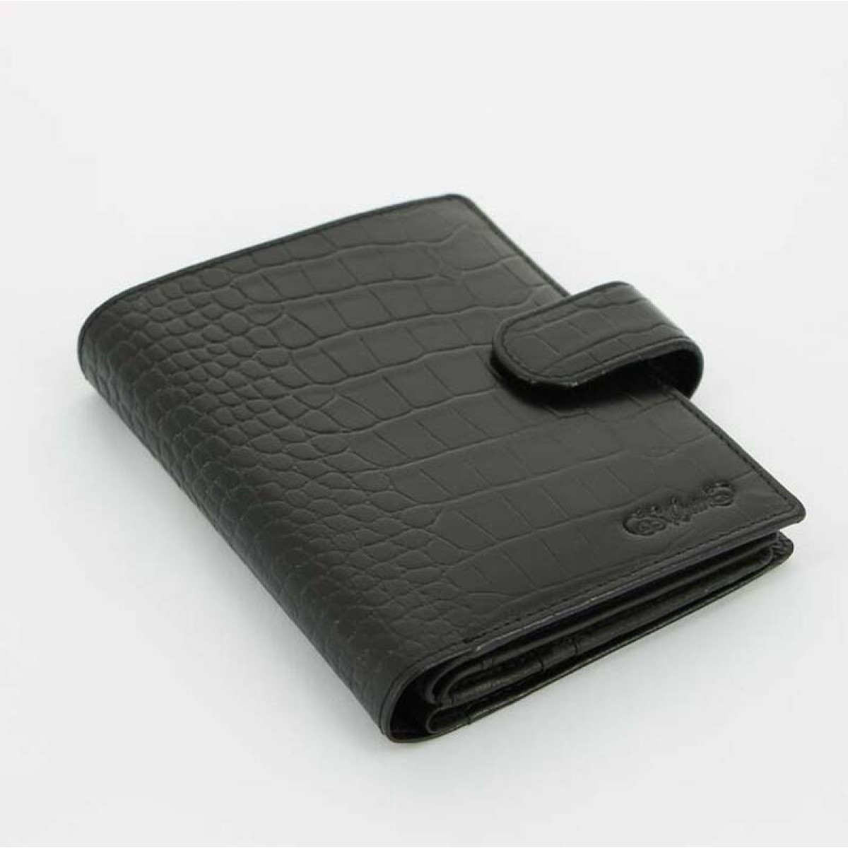 Портмоне S.QUIRE 6100-BK CROCO 1
