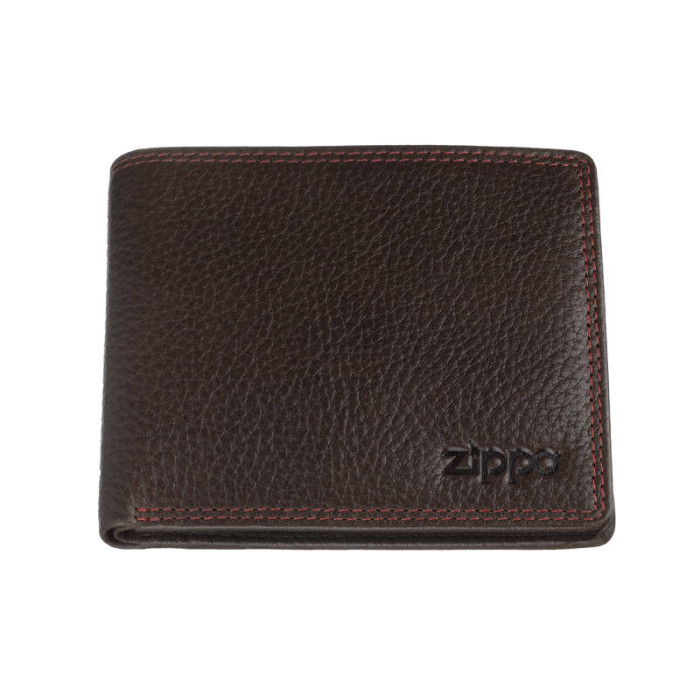 Портмоне ZIPPO коричневое 108x25x86 см