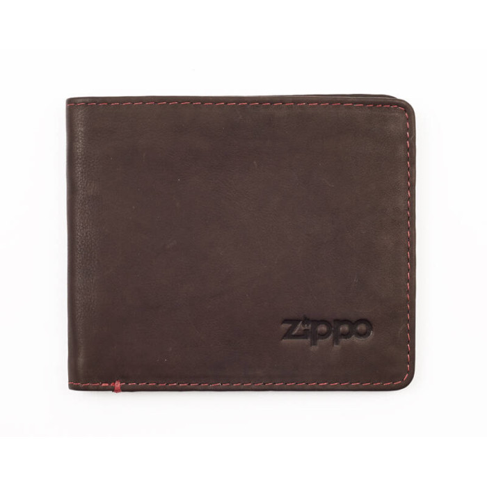 Портмоне ZIPPO коричневое 11x15x10 см