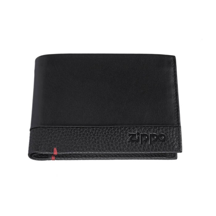 Портмоне ZIPPO с защитой от сканирования RFID чёрное 12x2x9 см
