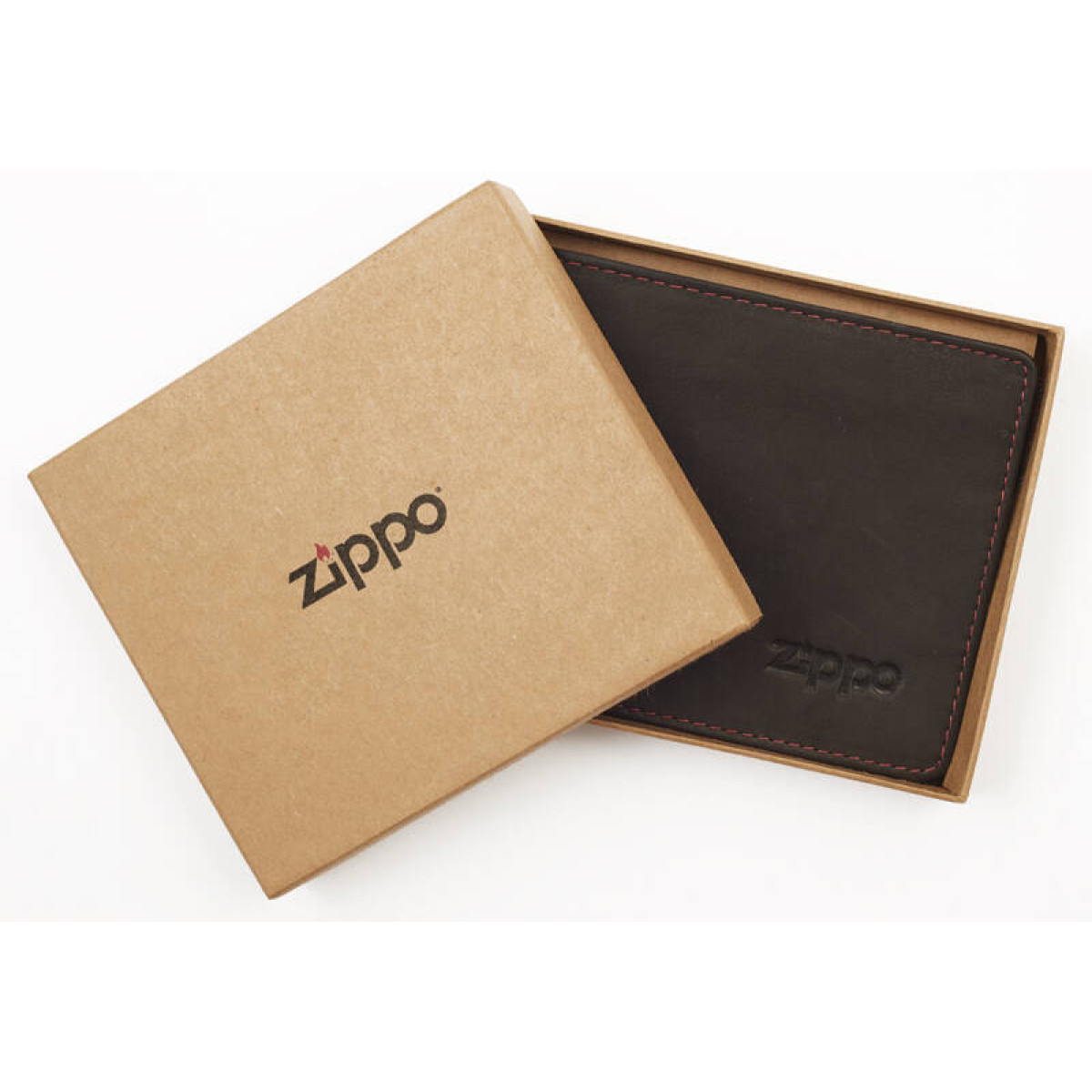Портмоне ZIPPO цвет "мокко" 11x12x10 см 4