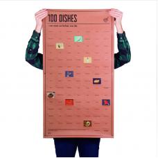 Постер Doiy 100 блюд, которые нужно попробовать, прежде чем умереть