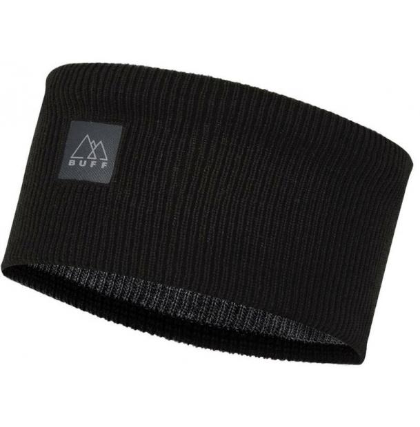 Повязка Buff Crossknit Headband Solid Black 126484.999.10.00