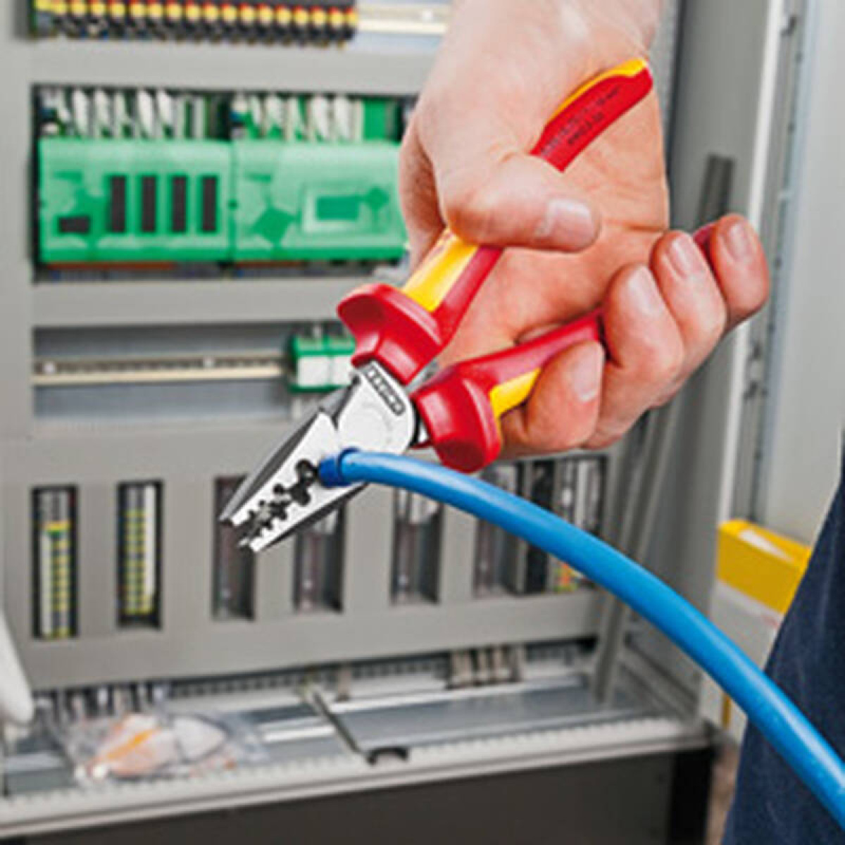 Пресс-клещи для обжима контактных гильз KNIPEX KN-9771180 3