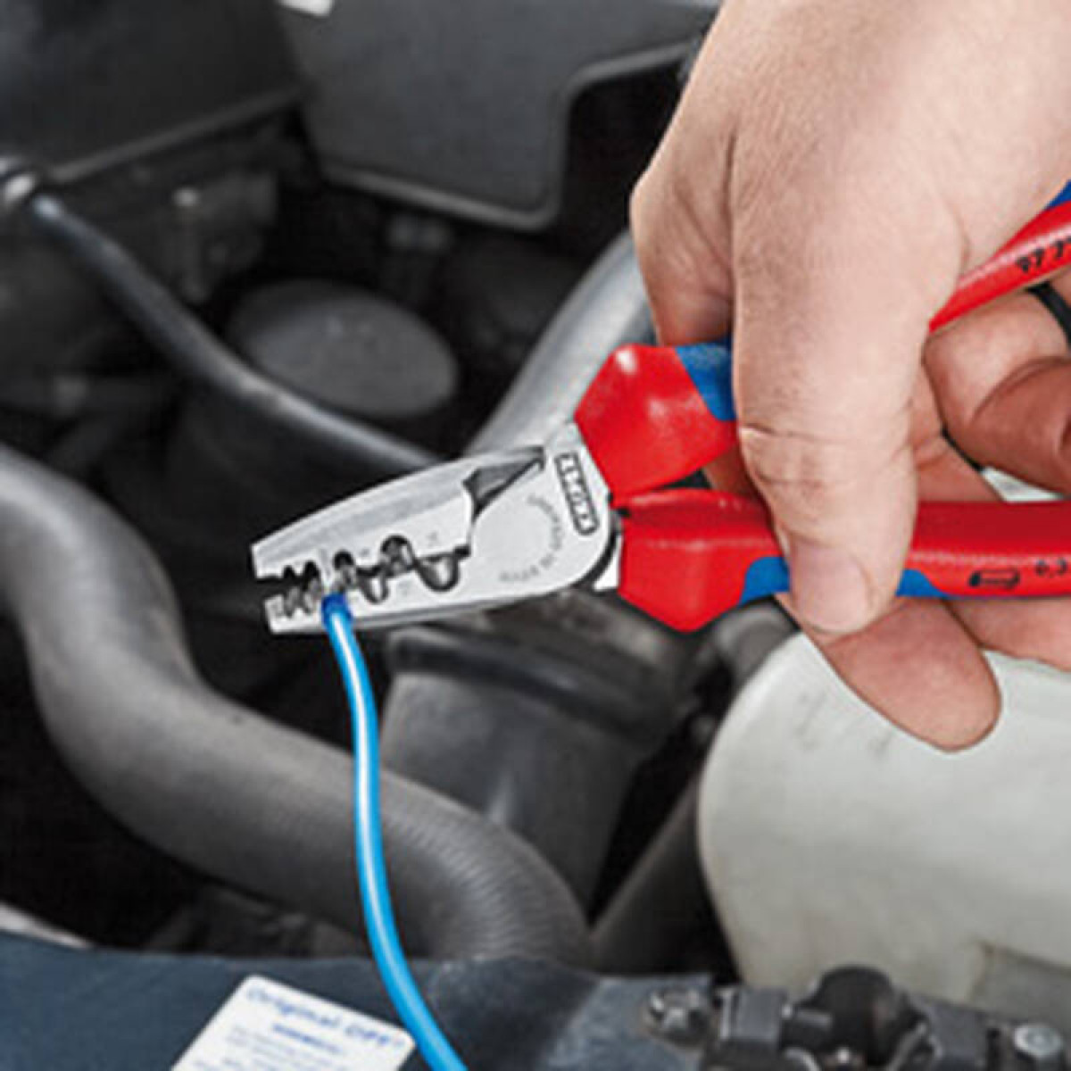 Пресс-клещи для обжима контактных гильз KNIPEX KN-9771180 2