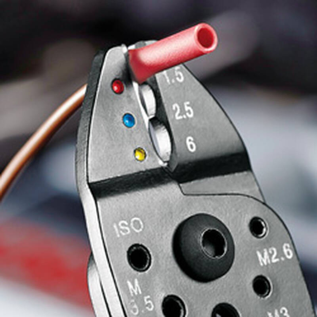 Пресс-клещи для резки и зачистки кабеля KNIPEX KN-9722240 4