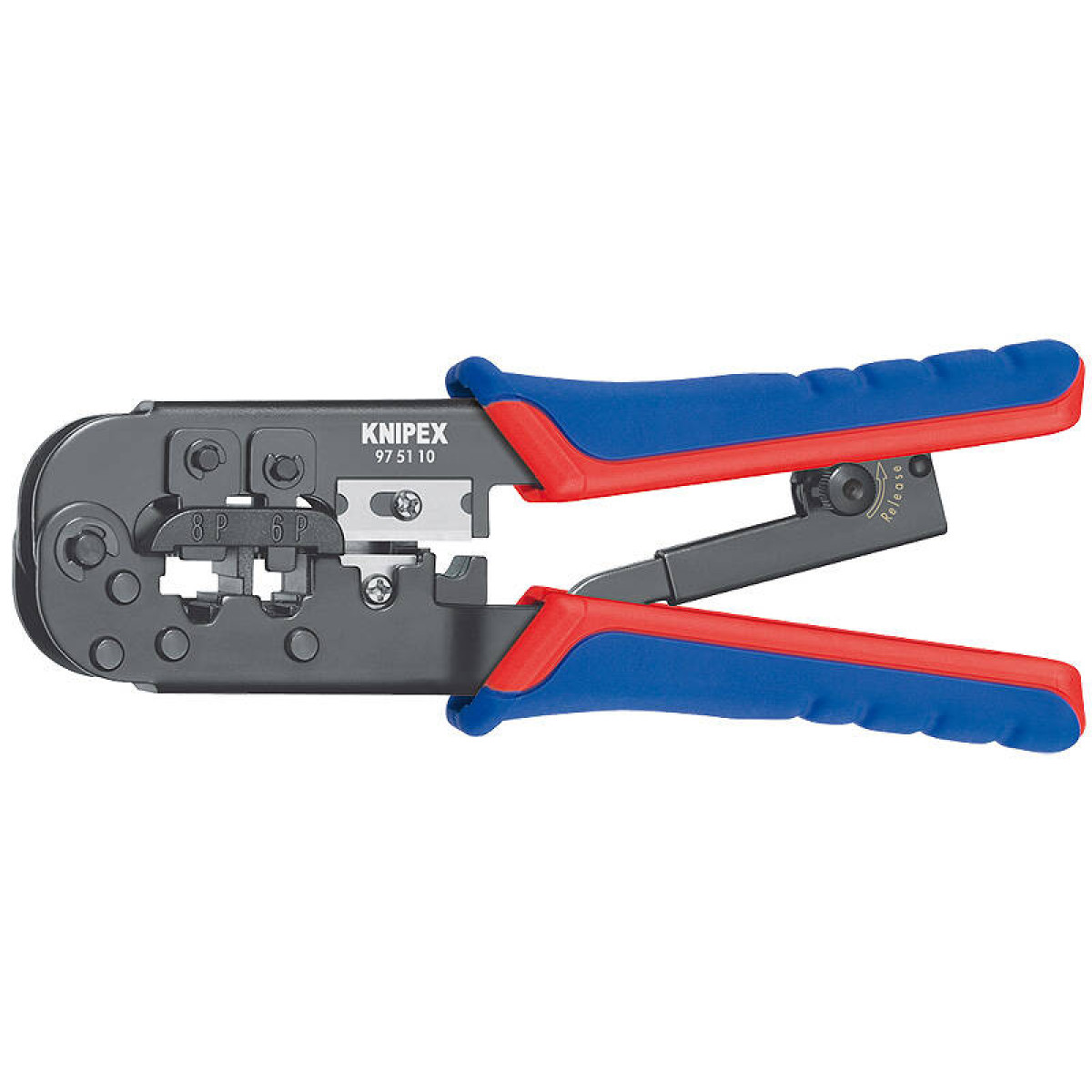 Пресс-клещи KNIPEX для штекеров типа RJ KN-975110 1