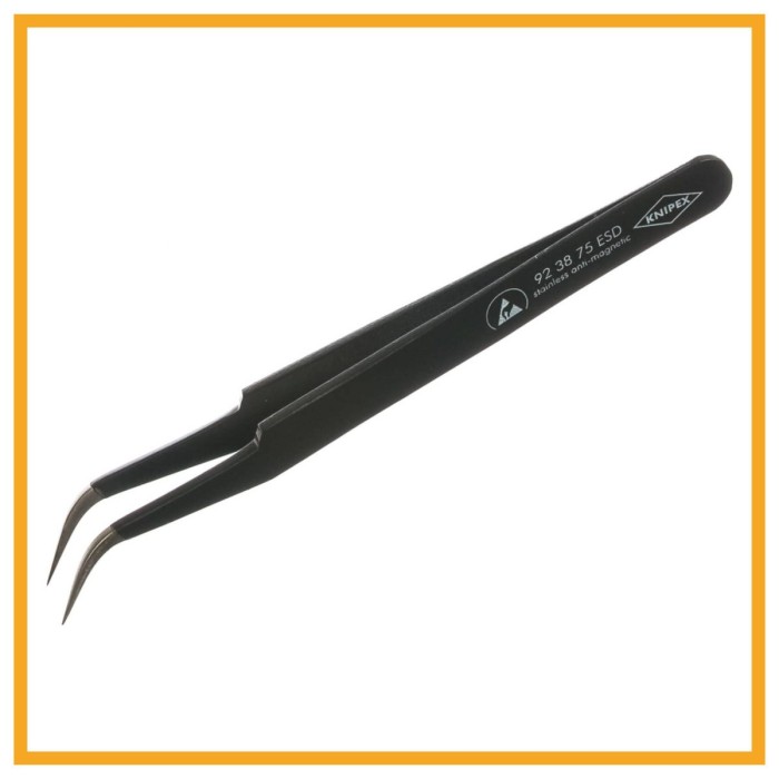 Прецизионный пинцет KNIPEX KN-923875ESD