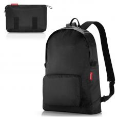 Рюкзак складной женский Reisenthel Mini Maxi Black AP7003, для обуви, школьный, спортивный 