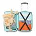 Чемодан детский Reisenthel Trolley XS cats and dogs mint IL4062