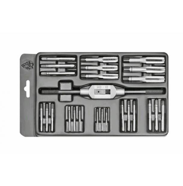 Резьбонарезной набор Bucovice Tools MINI 2 25 предметов метчики M3-M12 на блистере 310127 310127-dr