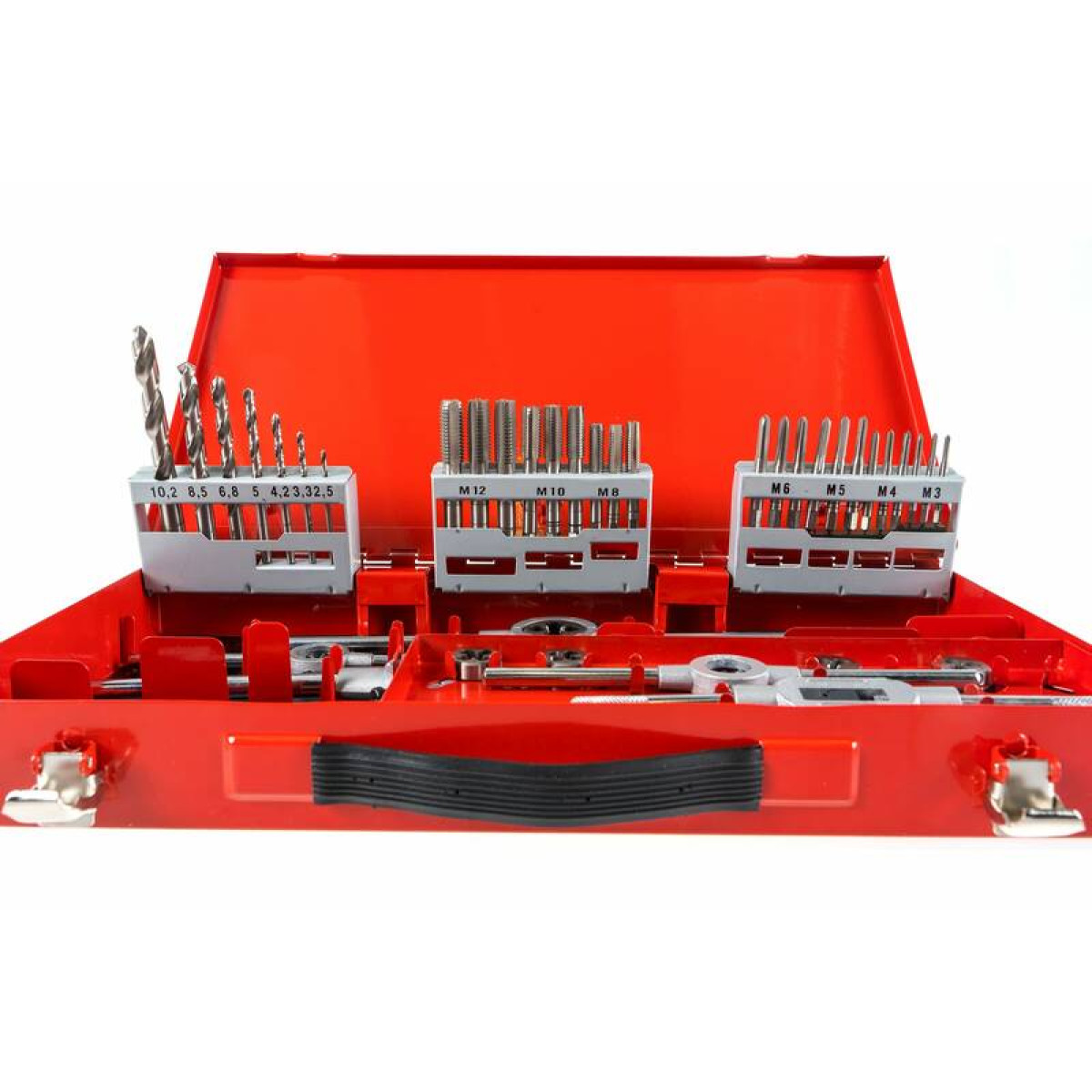 Резьбонарезной набор RUKO M3-M12 HSS 44шт 245030 1