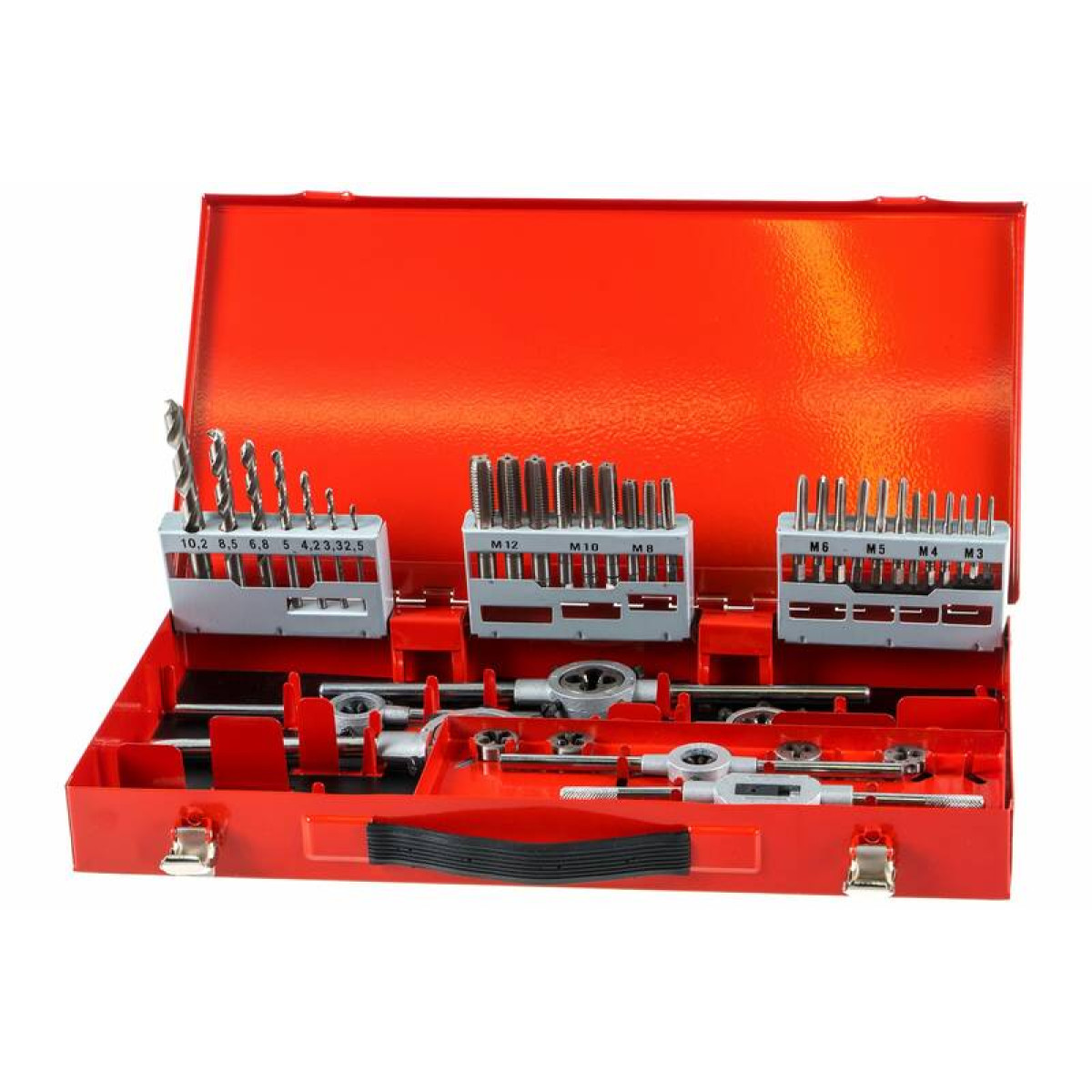 Резьбонарезной набор RUKO M3-M12 HSS 44шт 245030 3