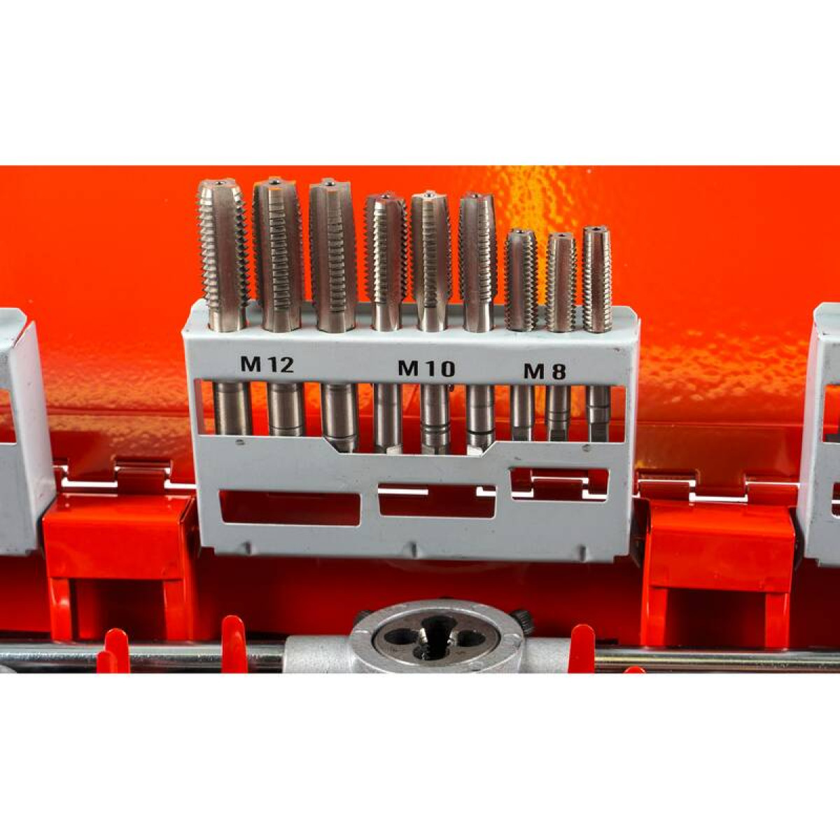 Резьбонарезной набор RUKO M3-M12 HSS 44шт 245030 5
