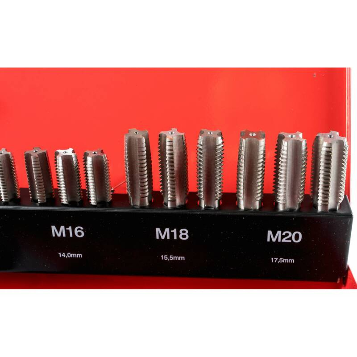 Резьбонарезной набор RUKO M3-M20 HSS 54шт 245040 3