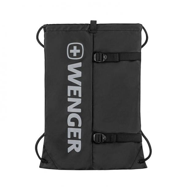 Рюкзак мешок на завязках WENGER XC Fyrst черный 12 л 610167