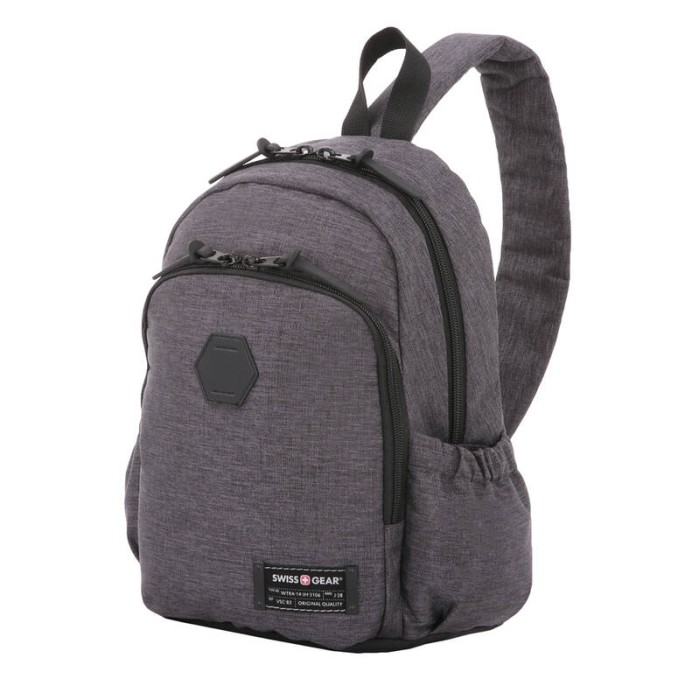 Рюкзак SWISSGEAR 13'' серый ткань 12 л