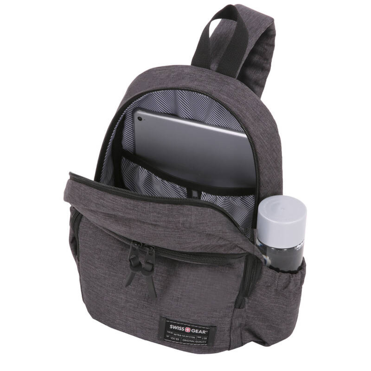 Рюкзак SWISSGEAR 13'' серый ткань 12 л 3