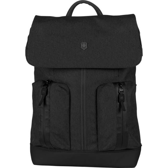 Рюкзак VICTORINOX Altmont Classic Flapover Laptop 15'', чёрный, полиэфирная ткань, 30x12x44 см, 18 л