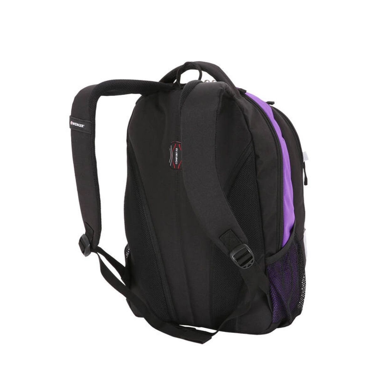 Рюкзак WENGER 13852915 чёрный/фиолетовый/серебристый 22 л 2