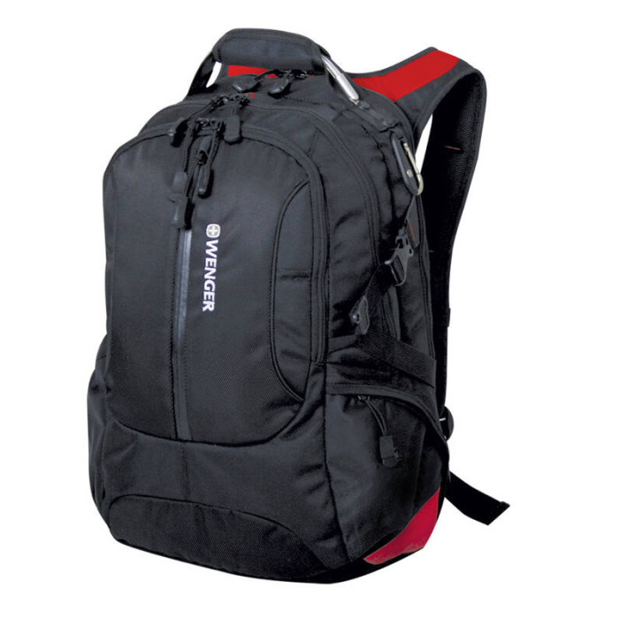 Рюкзак WENGER 15” 15912215 черный/красный 30 л