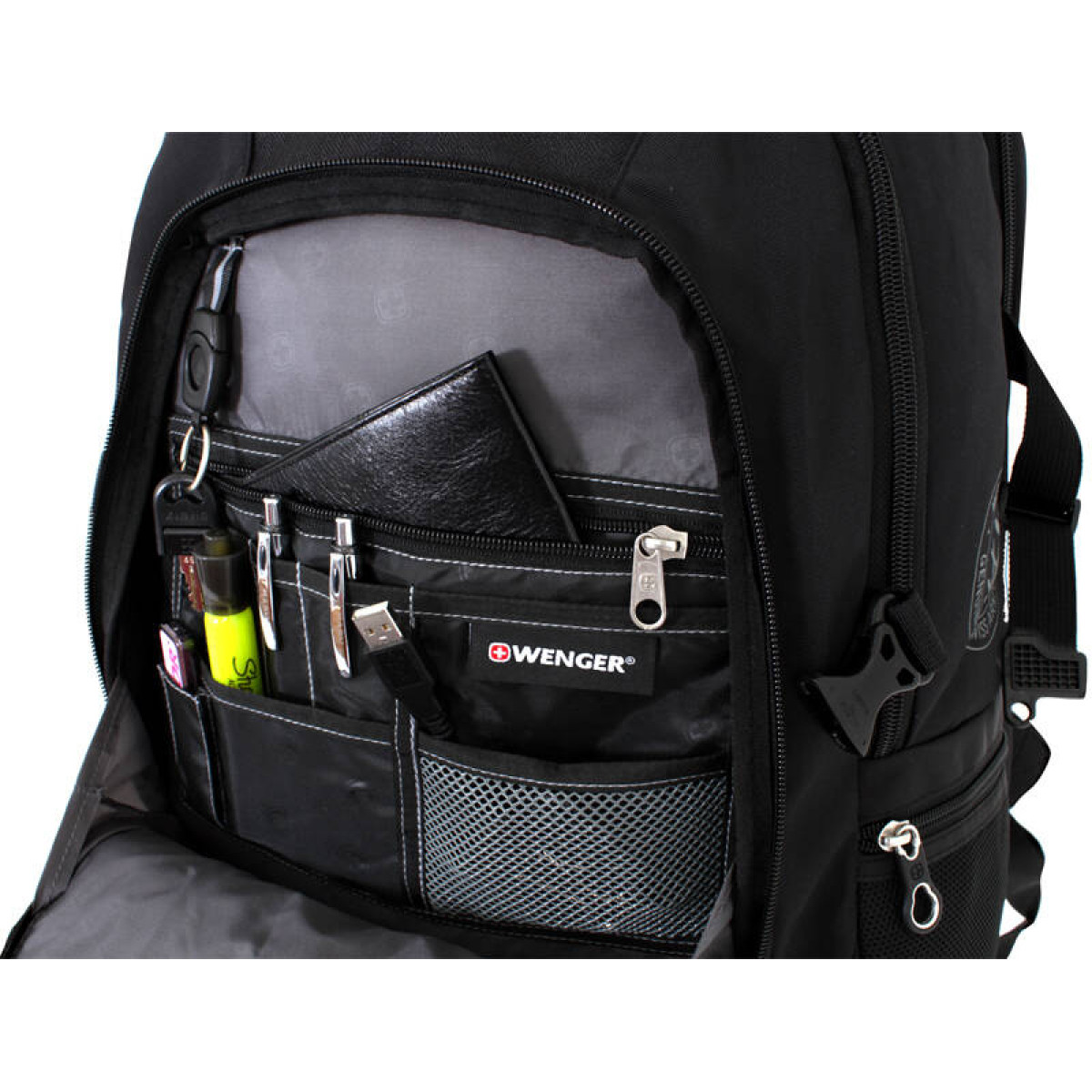 Рюкзак WENGER 15” 3118203408 чёрный/синий 32 л 3