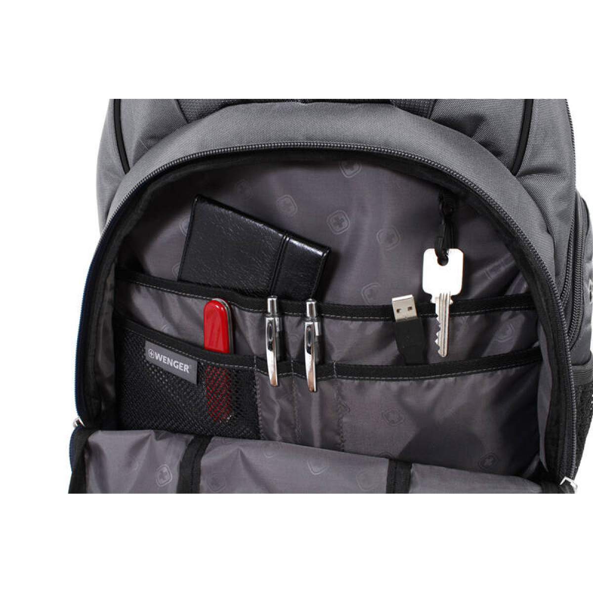 Рюкзак WENGER 15” 3253424408 серый/серебристый 26 л 4