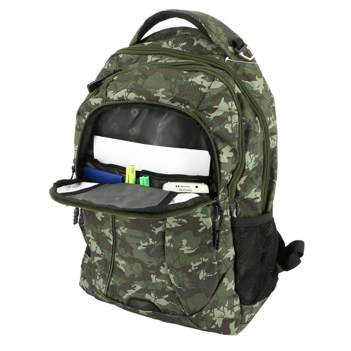 Рюкзак WENGER 15” 6659600408 зеленый камуфляж 32 л 3